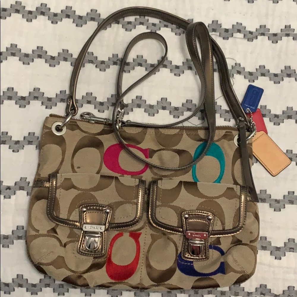 Coach purse gently used